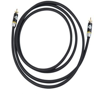 JIB德国蟒蛇RCA信号线 家庭影院低音炮的发烧级连接方案